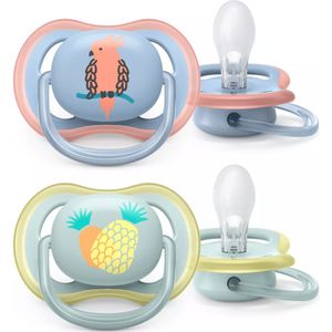 Philips Avent Ultra Air SCF085/12 - Fopspeen - 0 Tot 6 Maanden - 2 Stuks
