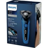 Philips - Series 5 - Scheerapparaat - Donkerblauw - Waterbestendig - Oplaadbaar