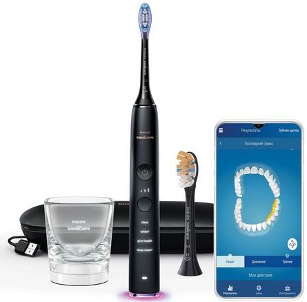 Philips - Sonicare DiamondClean Smart Series 9000 - Elektrische Tandenborstel - Zwart