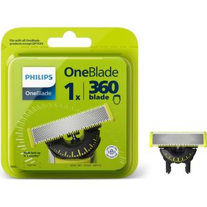 Philips OneBlade 360 vervangend mesje - 1 mesje - past op alle OneBlade handles (model QP410/30)