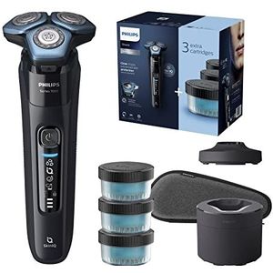 Philips SHAVER Series 7000 S7783/63 scheerapparaat Roterend scheerapparaat Trimmer Zwart