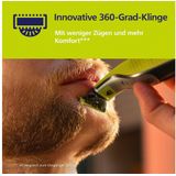 Philips One Blade 360 Scheermesjes - Roestvrijstaal - Innovatieve Technologie