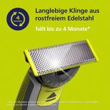 Philips One Blade 360 Scheermesjes - Roestvrijstaal - Innovatieve Technologie