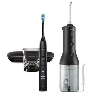 Philips Sonicare Hx3866/43 Power Flosser En Diamond Clean Tandenborstel - Zwart