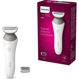 Philips BRL126/00 Ladyshave Shaver Wit/Zilver