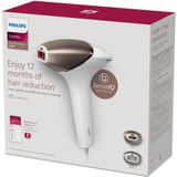 Philips Lumea Prestige BRI945/00 lichte haarverwijderaar Roze, Wit