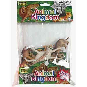 Basic Animal World Kingdom Wilde Dieren 8 stuks