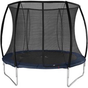 Alert Trampoline met Veiligheidsnet Zwart 244 cm