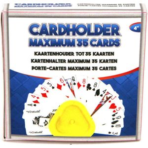 Plastic Kaartenhouder - Geen last meer van kaarten die uit je handen vallen - Tot 35 kaarten