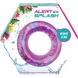 Alert Splash Zwemband met Mulitcolor Veren 90 cm