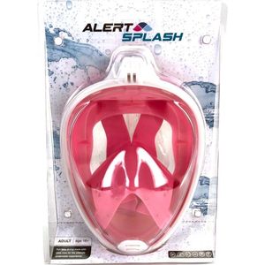 Alert Splash Duikbril Masker L-XL Roze 18+