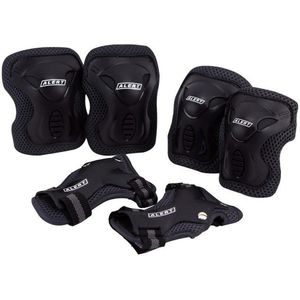 Alert Inline-Skates Beschermset 3-delig Zwart 3 stuks