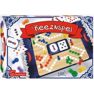 Keez'nspel - Bordspel - Multicolor - Hout - Voor 2 tot 12 Spelers