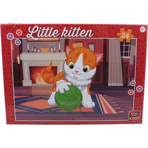 King Legpuzzel Little Kitten Junior Karton 24 Stukjes