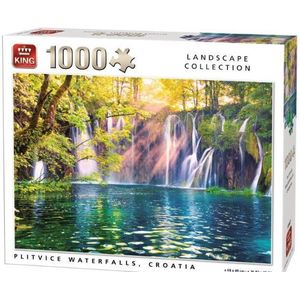 King - 1.000 Stukjes Puzzel - Multicolor - Karton - 68 x 49 cm
