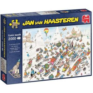 Jan van Haasteren - Van Onderen - Legpuzzel - 2000 stukjes - Ge&iuml;llustreerd