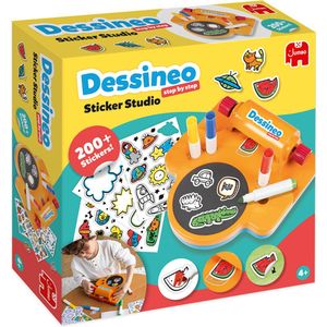 Jumbo - Dessineo - Sticker Studio - Creatief - Vanaf 4 jaar - Maak je eigen stickers!