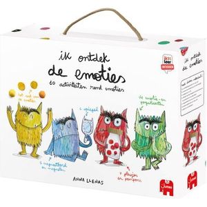 Ik Leer - Ontdekken - Leerspel - Emoties - 24 Kaarten - Koffer