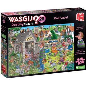 Wasgij Destiny 28 - De mancave van pa! - 1000 stukjes puzzel - Legpuzzel