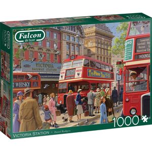 Jumbo - Falcon - Legpuzzel - Victoria Station - 1000 Stukjes