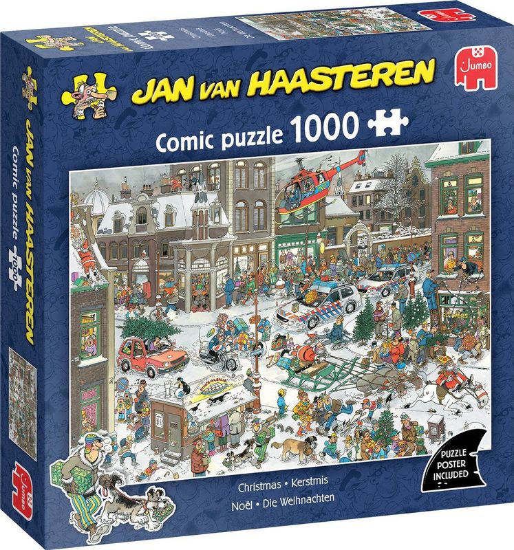 Jan van Haasteren - Kerstmis - Legpuzzel - 1000 Stukjes