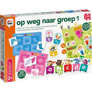 Jumbo - Ik Leer Op Weg Naar Groep 1 - Educatief Spel - Verschillende Moeilijkheidsgraden
