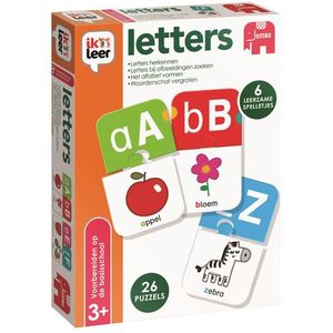 Jumbo - Ik Leer Letters - Educatief Spel - Inclusief Puzzel - Vanaf 3 Jaar