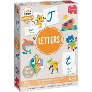 Jumbo Ik Leer Ontdekken Letters - Educatief Spel voor 4-7 jaar - Speel meer dan 20 spelletjes!