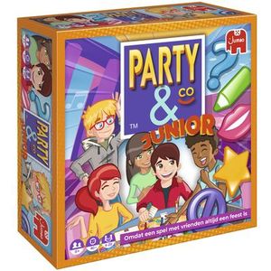 Party & Co Junior - Kinderspel - Multicolor - Karton - 112 Opdrachtenkaarten