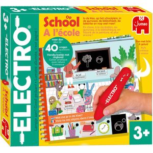 Jumbo Electro Wonderpen op School - Geschikt voor kinderen vanaf 3 jaar - Met licht- en geluidseffecten - Bevat 40 vragen