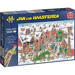 Jan van Haasteren - Het Dorp van de Kerstman - Legpuzzel - 5000 Stukjes