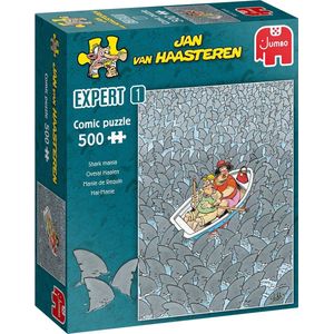 Jumbo - Jan van Haasteren - Puzzel - Shark Mania - 500 Stukjes - Karton