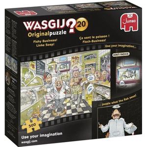 Wasgij Original 20 - Linke Soep! Fishy Business! Legpuzzel - 500 stukjes