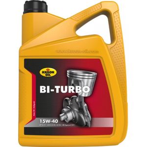 Kroon Oil - Bi-Turbo Motorolie - 15W40 - 5L - Universele Minerale Olie