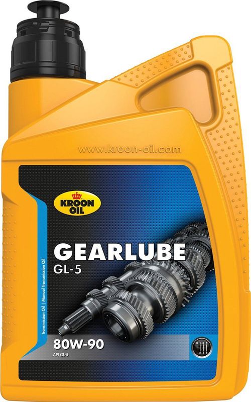 Kroon-Oil - Gearlube GL-5 80W-90 - Transmissieolie - 1L