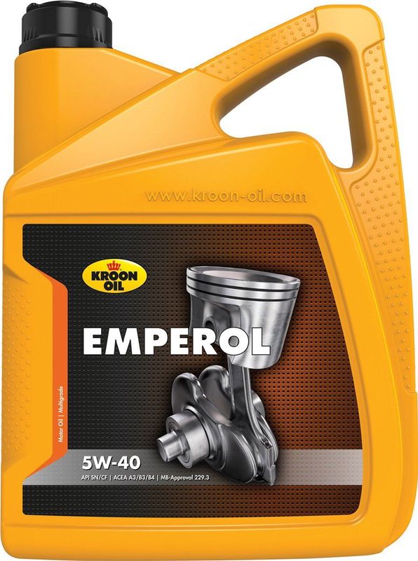 Kroon Oil - Emperol 5W40 - Motorolie - 5L - A3/B4