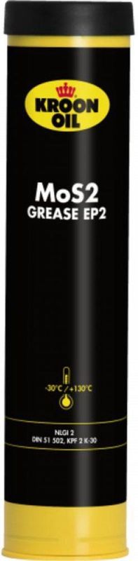 Kroon Oil - MoS2 Grease EP 2 - Kruipolie - 400gr - Multi Purpose Vet