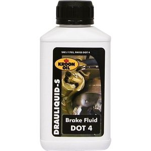 Kroon-Oil - Drauliquid-S - Remvloeistof - 250ml - DOT 4 - Synthetisch
