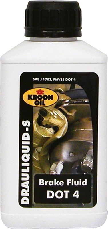 Kroon-Oil - Drauliquid-S - Remvloeistof - 250ml - DOT 4 - Synthetisch