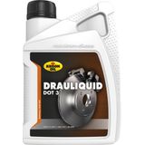 Kroon-Oil - Drauliquid DOT 3 - Remvloeistof - 1L - Synthetisch
