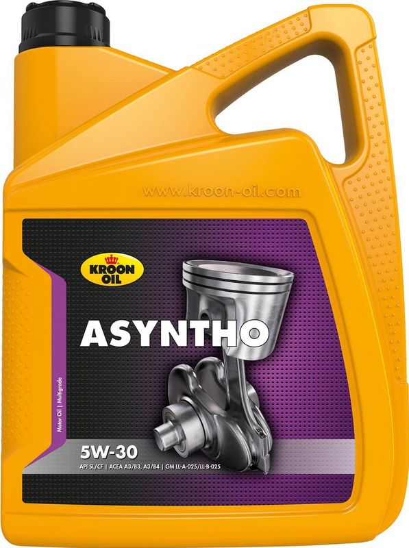 Kroon Oil Asyntho 5W Motorolie 5L Can 20029