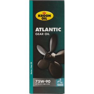 Kroon-Oil - Atlantic Gear 75W-90 - Transmissieolie - Blauw - 500ml