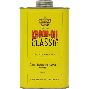 Kroon-Oil - Classic Racing Oil - 15W-50 - Semi-Synthetisch - 1 Liter