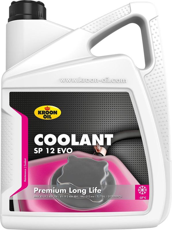 Coolant SP 12 EVO - Antivries - Kleurloos - Long Life - Vorstbeveiliging -37C