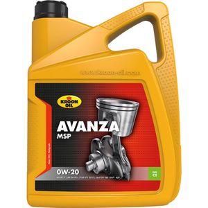 Kroon-Oil Motorolie Avanza MSP 0W-20 5 liter