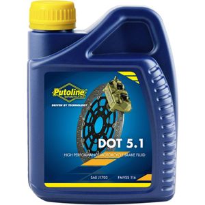 Putoline DOT 5.1 Brake Fluid Remvloeistof 500ml