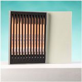 Bruynzeel Design - Grafietpotloden - 12 Stuks - Diverse Hardheden
