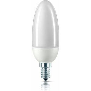 Philips - Softone - Spaarlamp - Warm Wit - E14 Fitting