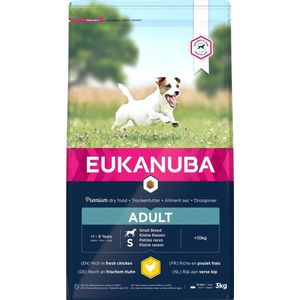 Eukanuba - Honden Droogvoer - Hond - Euk Dog Active Adult Small Breed 3kg - 1st