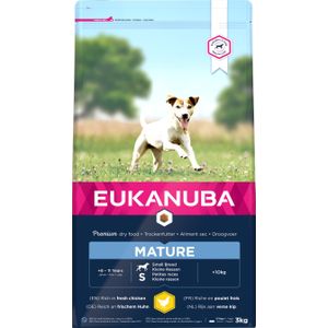 Eukanuba Dog Mature & Senior - Small Breed - Kip - Hondenvoer - 3 kg